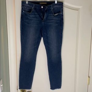 Joe’s Jeans skinny raw hem ankle jeans NWOT